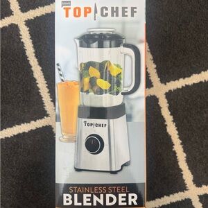 Stainless Steel Blender - Silver and Black